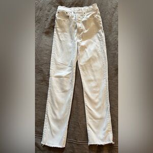 Madewell Classic White Denim